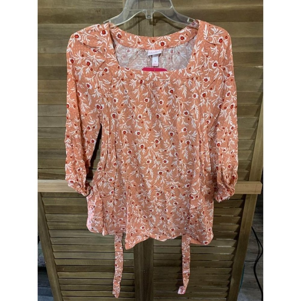 NWT Isabel Maternity Top Womens Size Small